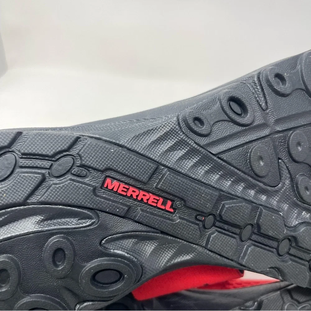Merrell Red Slip-On Sneakers Men’s 11.5 | Lightweight Comfort Walking Shoes | NW
